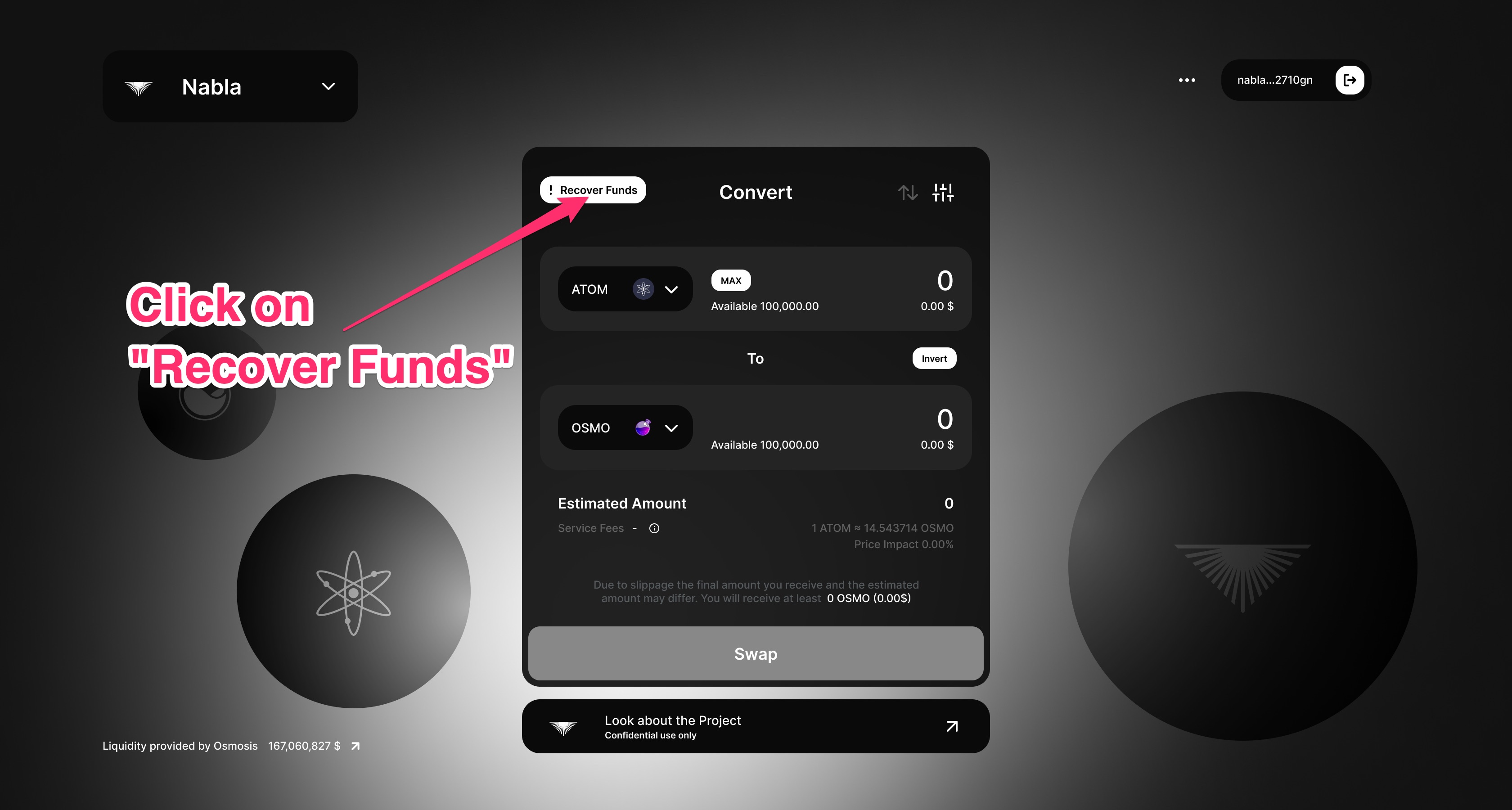 recover the funds Recover funds image